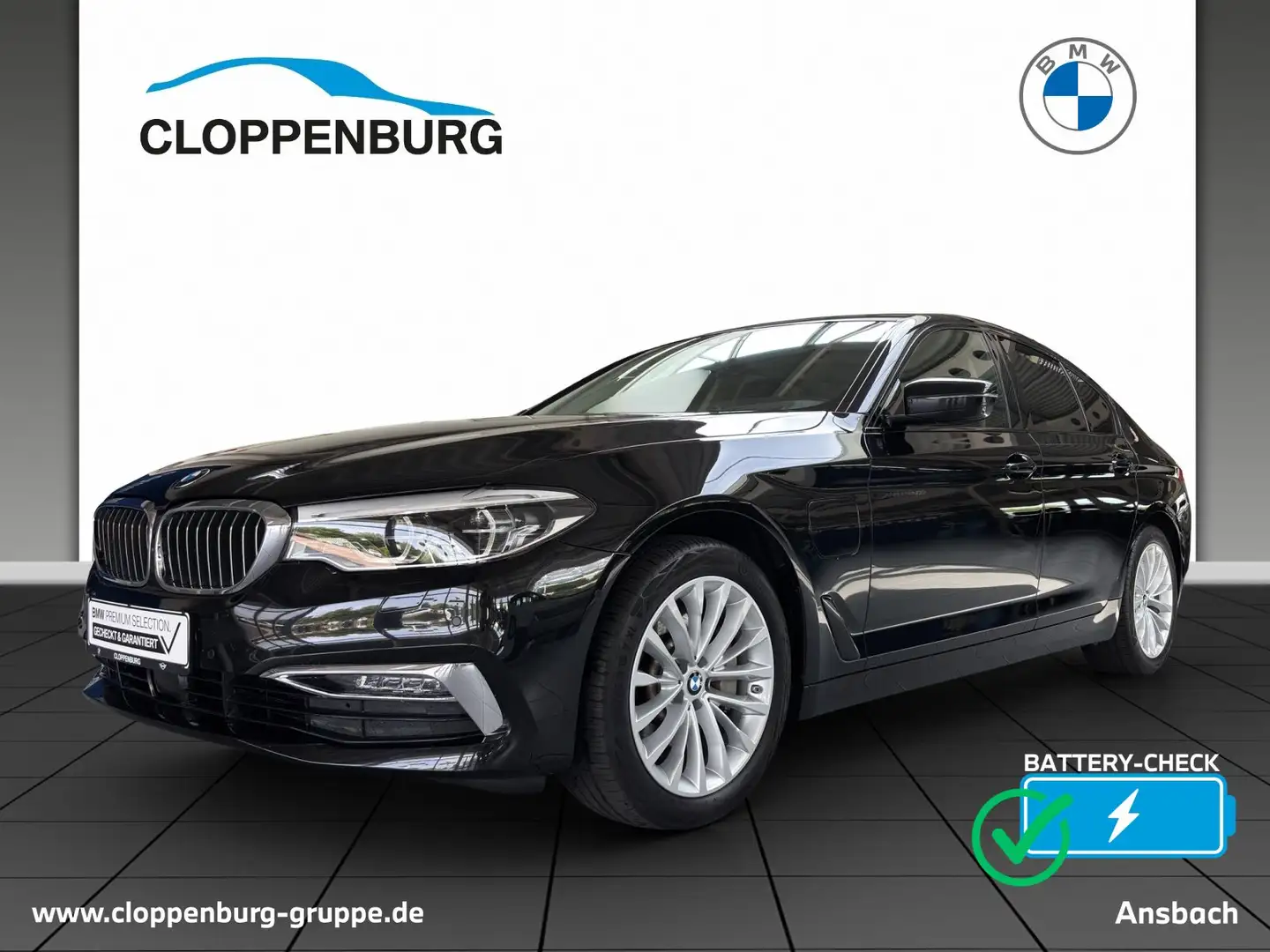 BMW 530 e xDrive Luxury Line Dig.Cockpit+HUD+LED+V+H Schwarz - 1