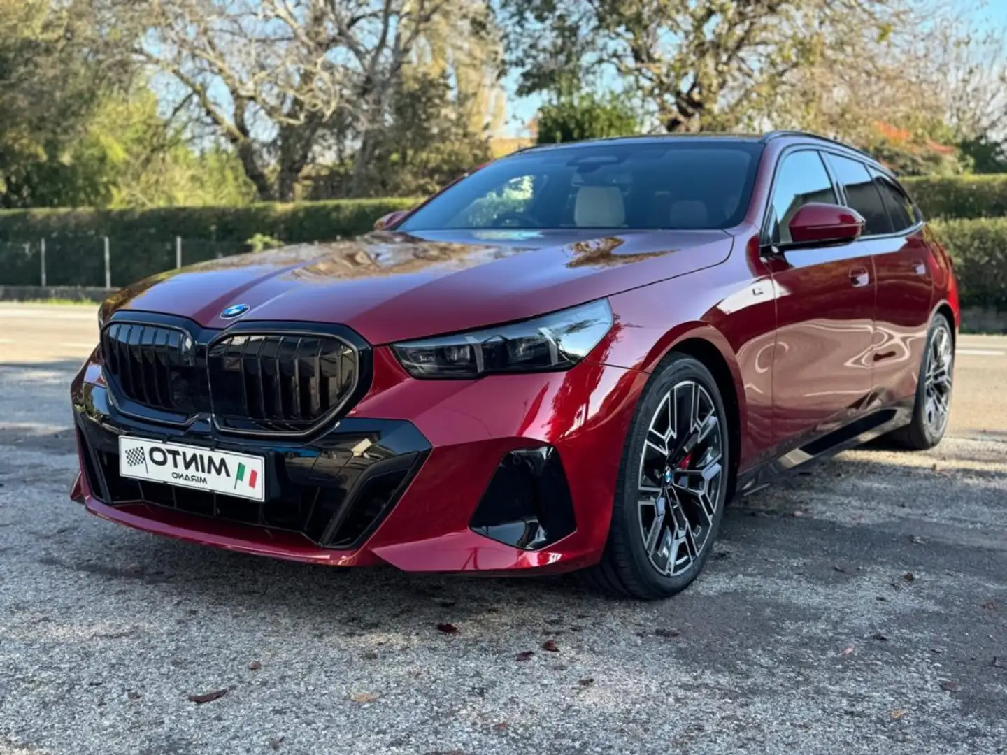 BMW 540 d 48V xDrive Touring Msport Pro Rosso - 1