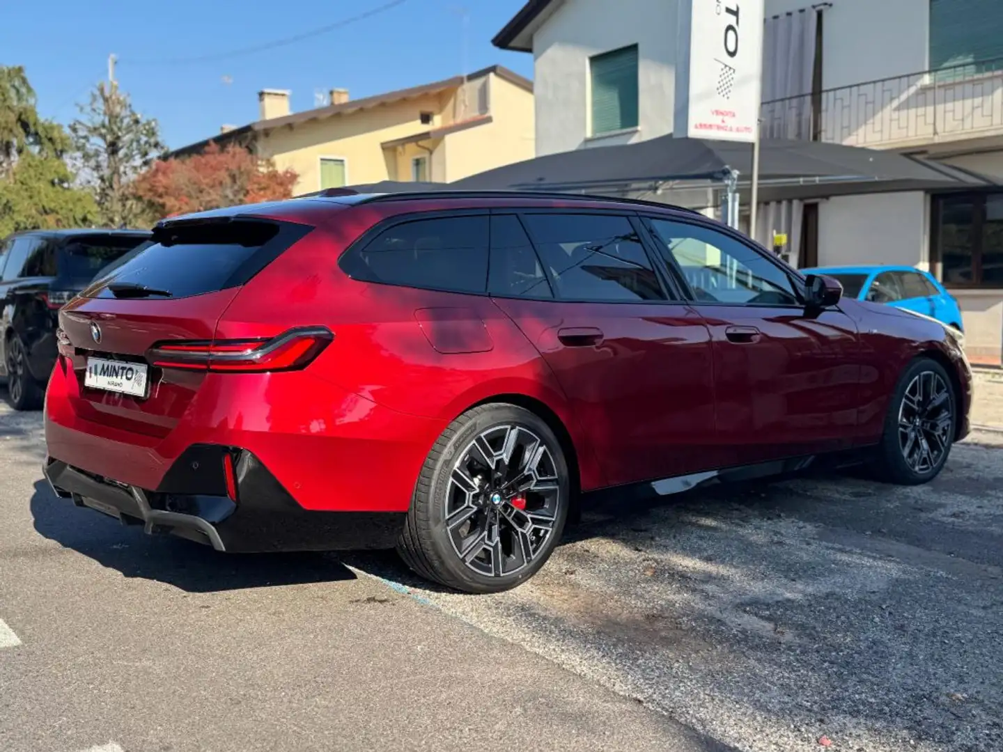 BMW 540 d 48V xDrive Touring Msport Pro Rosso - 2