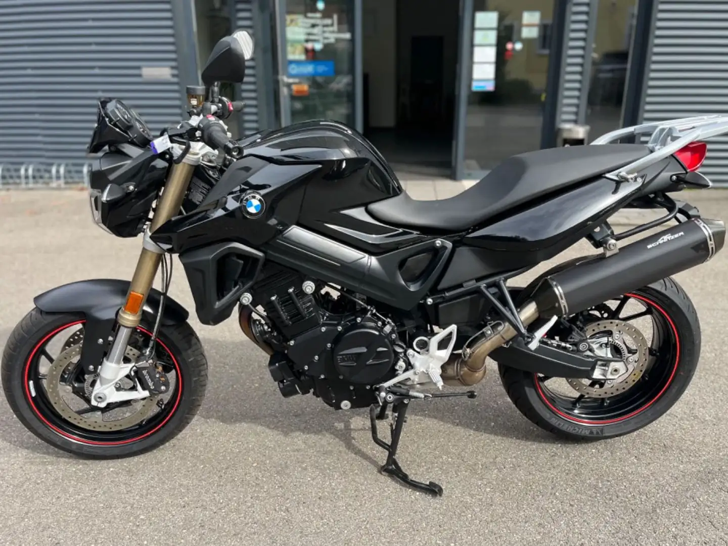 BMW F 800 R AC SCHNITZER AUSPUFF*ERST ORG.995KM*ESA Negru - 2