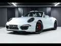 Porsche 911 (991.1) CARRERA 4S CABRIOLET PDK°18W°ABGAS°TEMPO Blanc - thumbnail 1