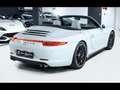 Porsche 911 (991.1) CARRERA 4S CABRIOLET PDK°18W°ABGAS°TEMPO Blanc - thumbnail 7