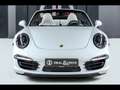Porsche 911 (991.1) CARRERA 4S CABRIOLET PDK°18W°ABGAS°TEMPO Blanc - thumbnail 5