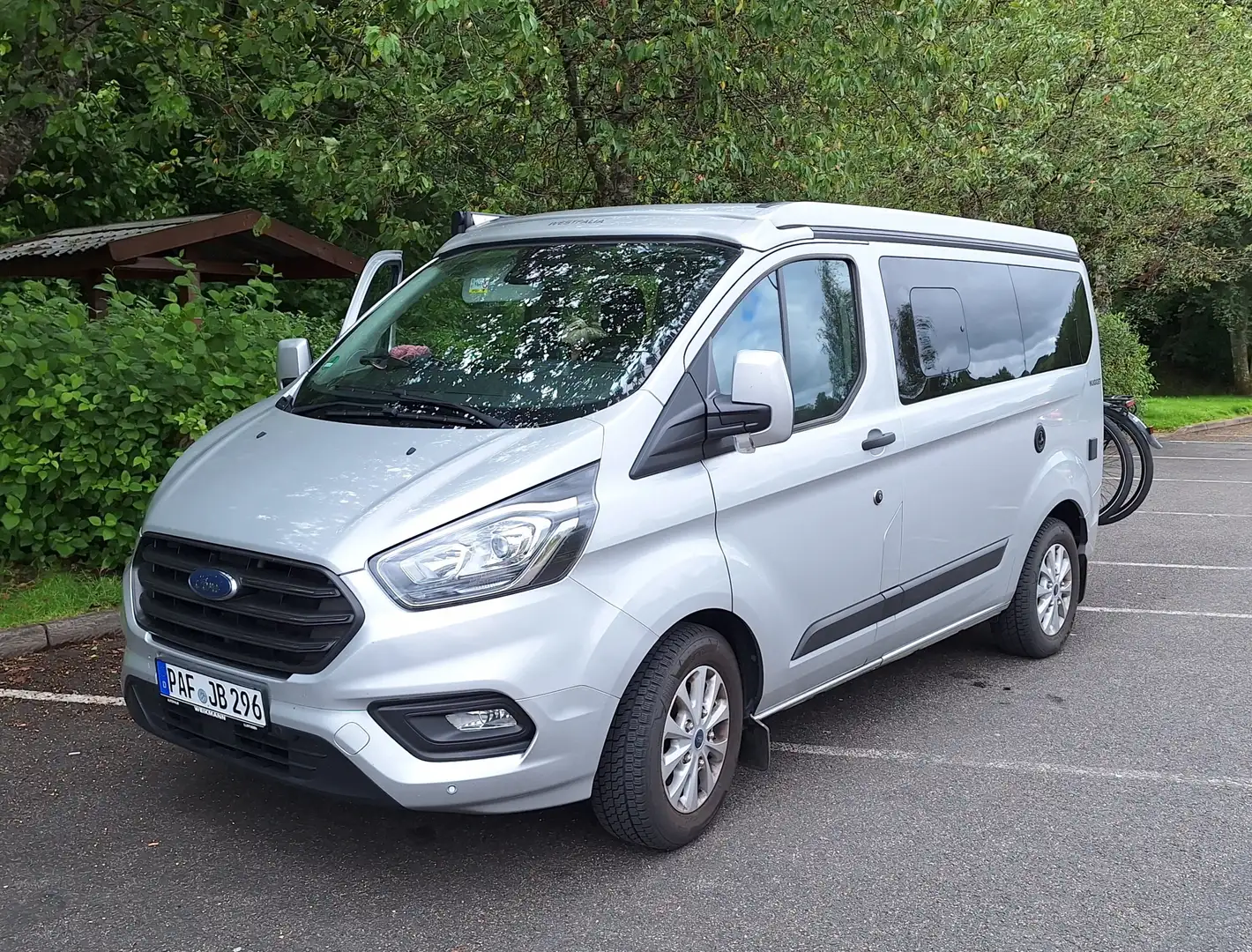 Ford Transit Custom Transit Custom 320 L1H2 VA Nugget Zilver - 2