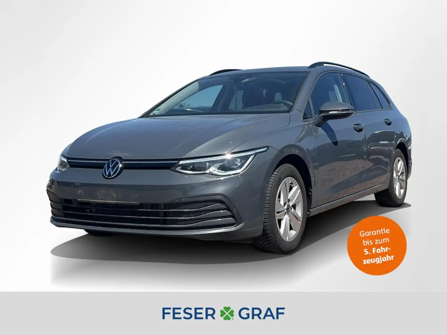 Volkswagen Golf VIII Variant 1.0 TSI Life DSG AHK/Standhz. Gris - 1