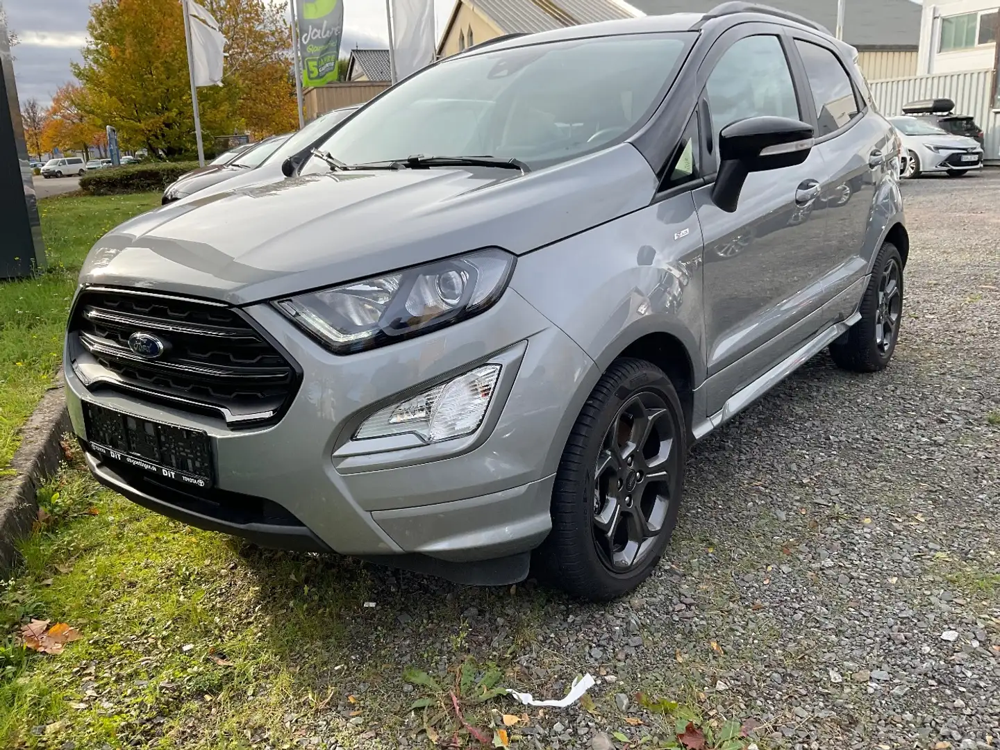 Ford EcoSport 1.0 EcoBoost ST-Line LED+SHZ+Winterp. Silber - 1