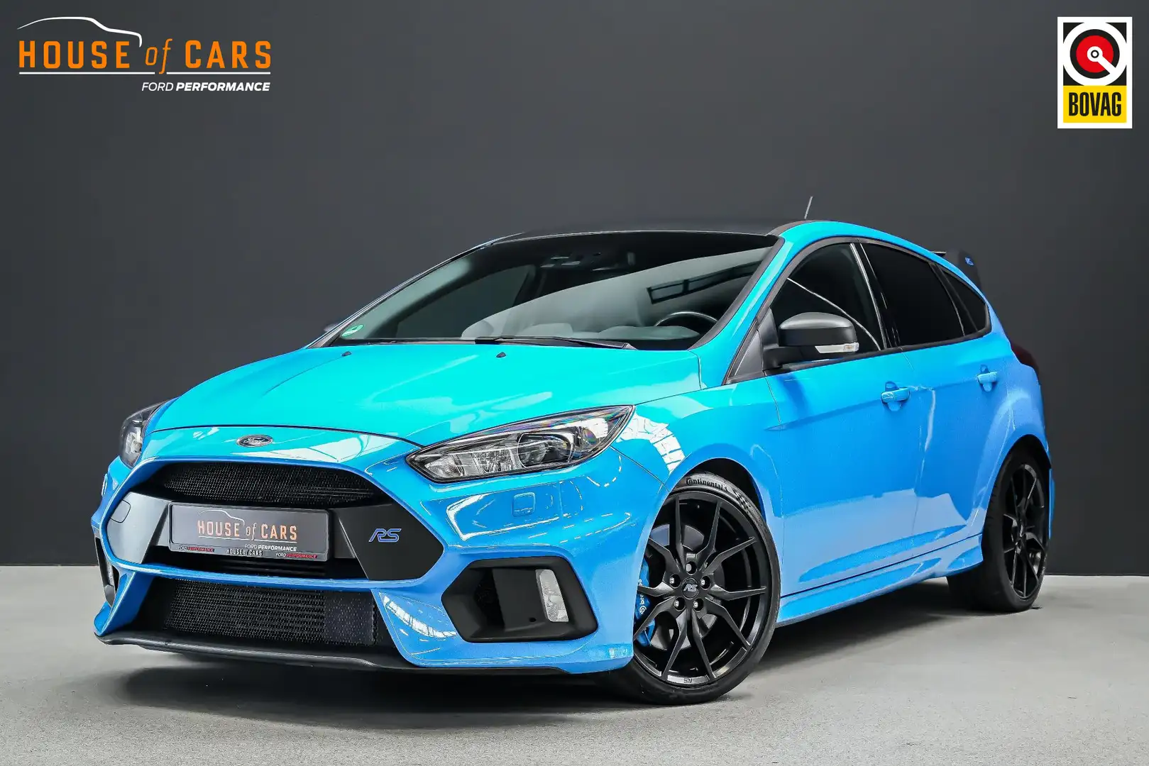 Ford Focus RS LSD 2.3 350pk |Sper diff|HSJ sportcat|Bi-xenon| Bleu - 1