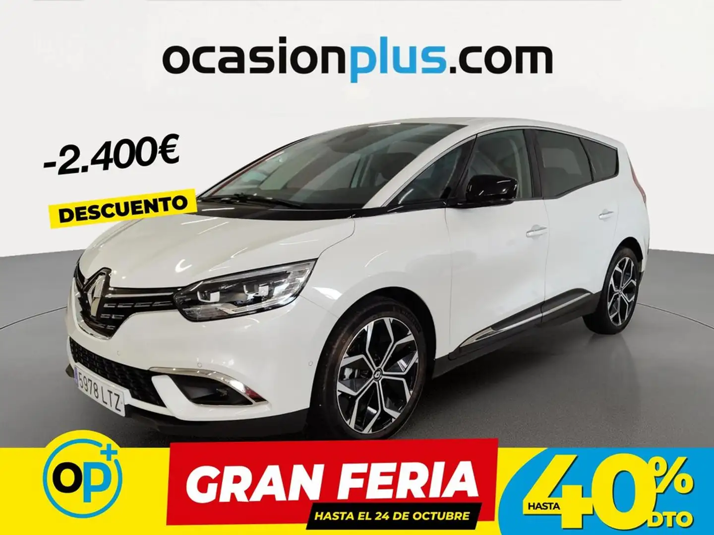 Renault Grand Scenic 1.3 TCe GPF Zen EDC 116kW Blanco - 1