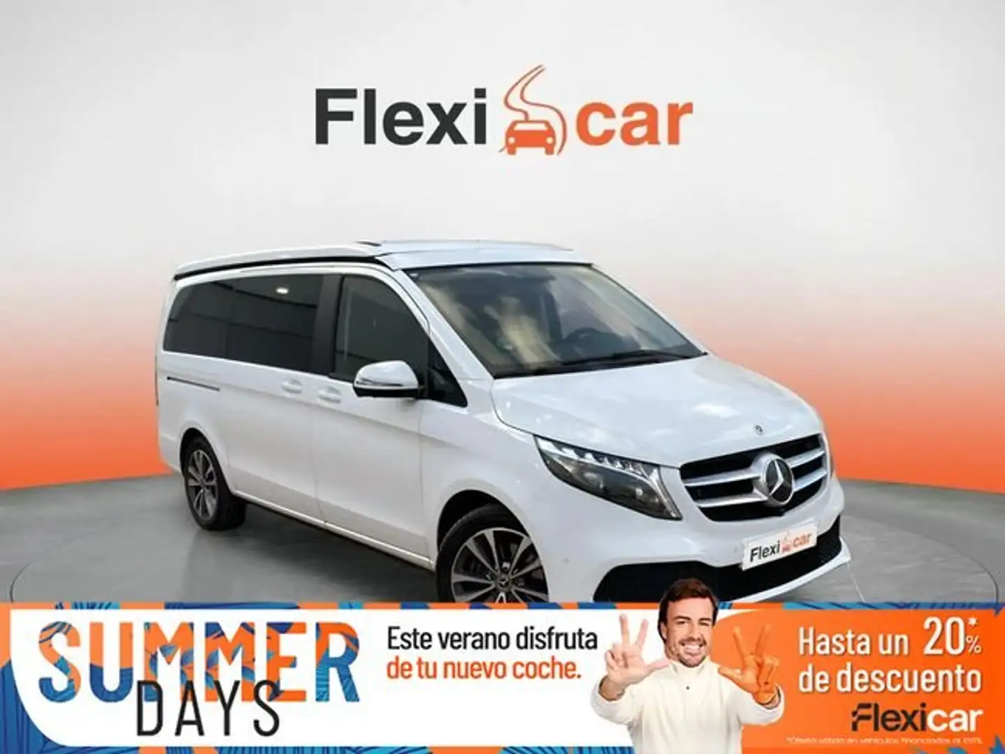 Mercedes-Benz V 300+d+Marco+Polo+Largo Blanco - 1