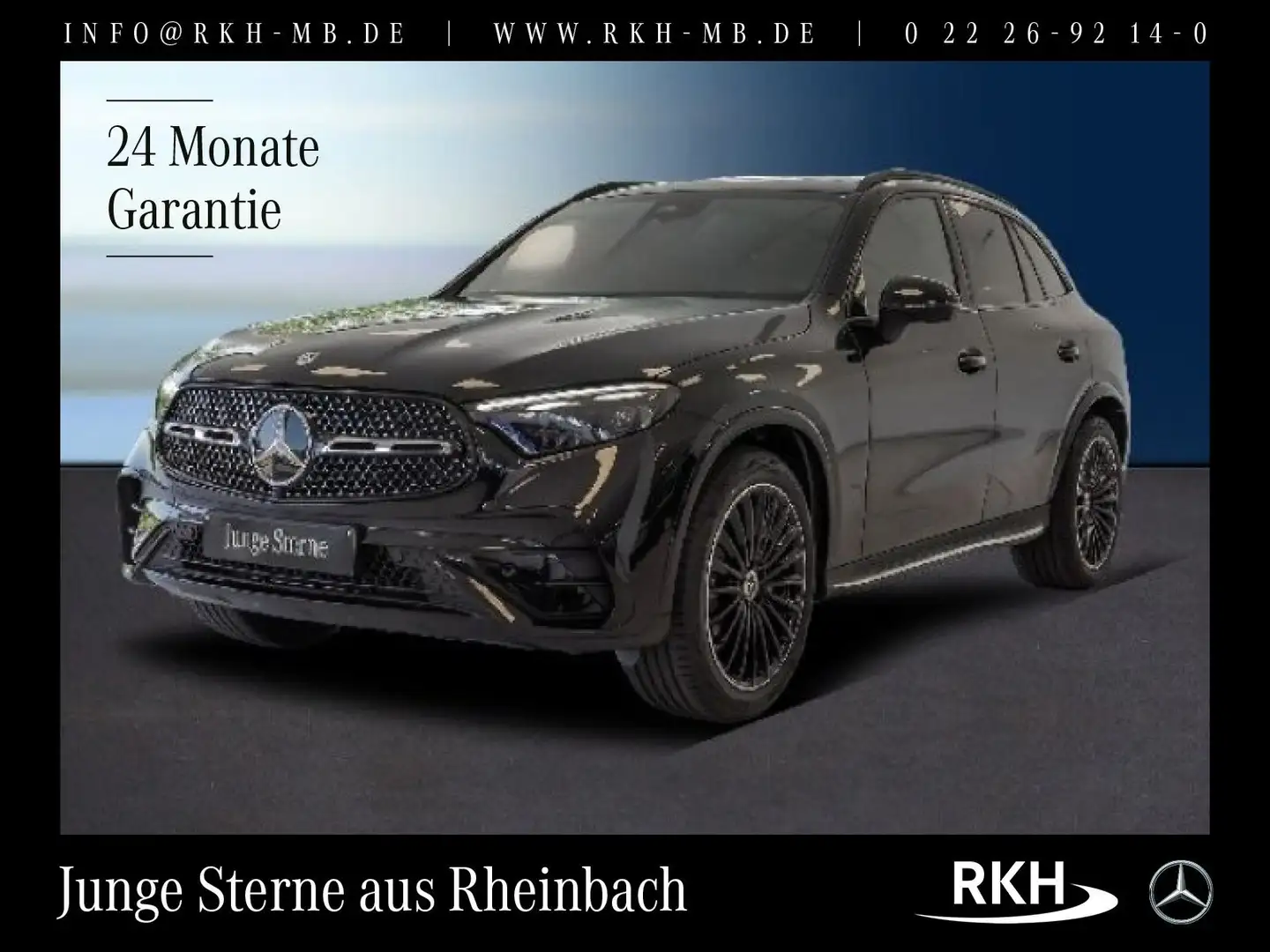 Mercedes-Benz GLC 200 GLC 200 4M AMG Line Night/Pano/360°/Distr./AHK Schwarz - 1