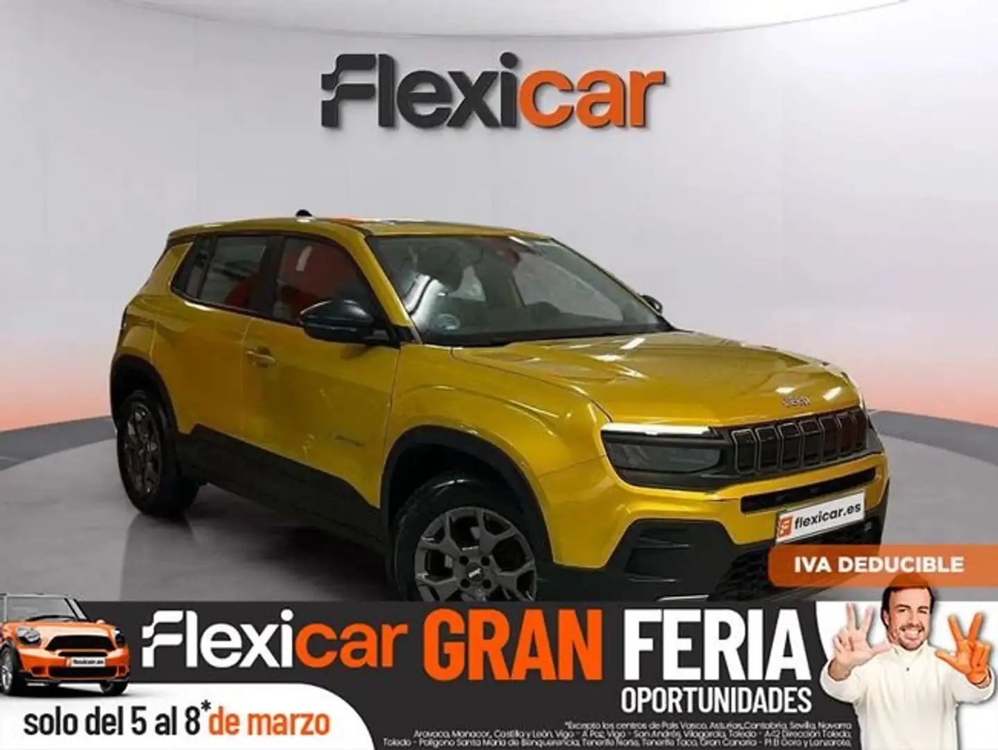 Jeep Avenger 1.2 74KW Amarillo - 1