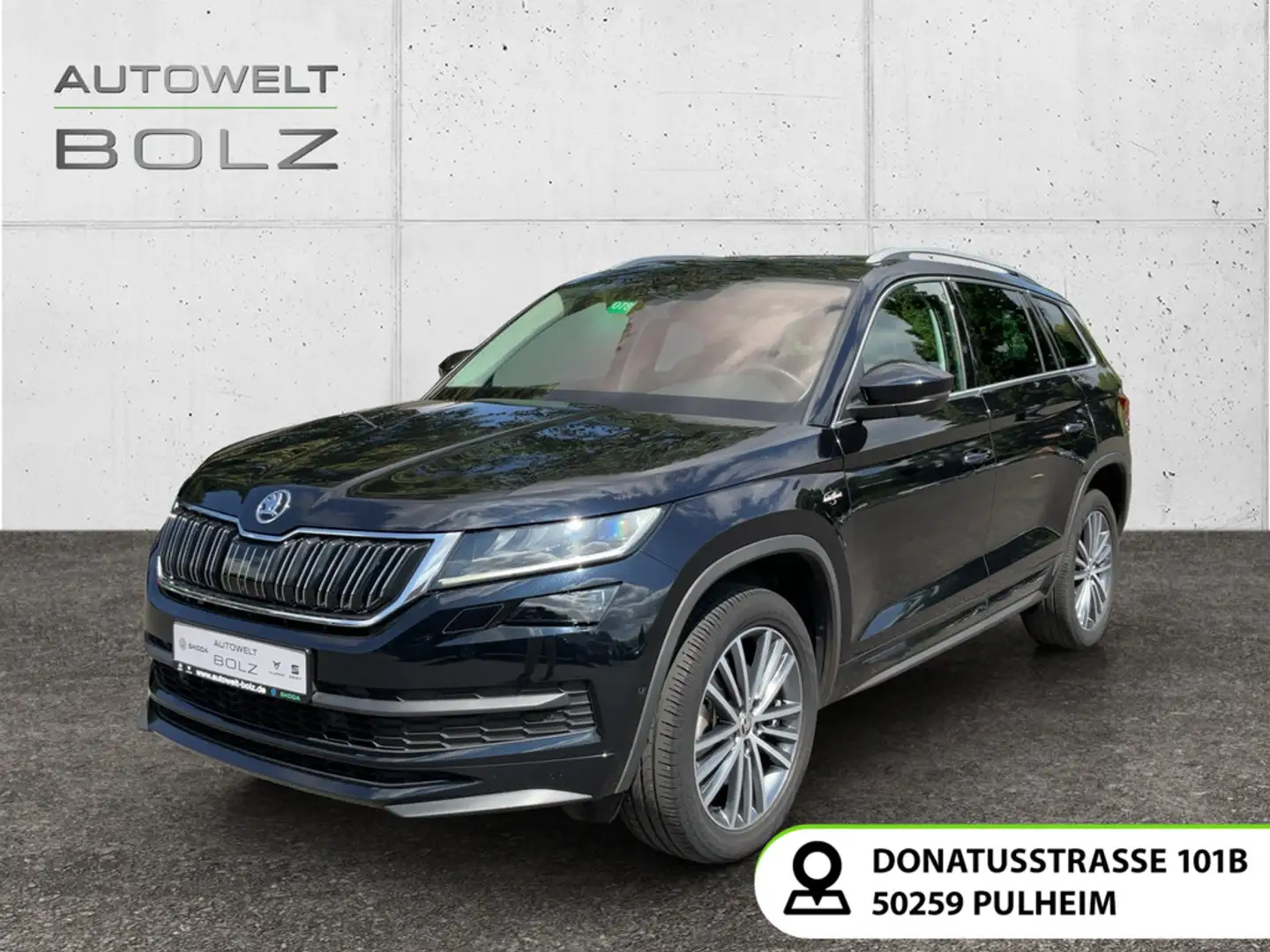 Skoda Kodiaq L&K 4x4 2.0 TDI Panodach Navi 360 DigiCoc Schwarz - 1