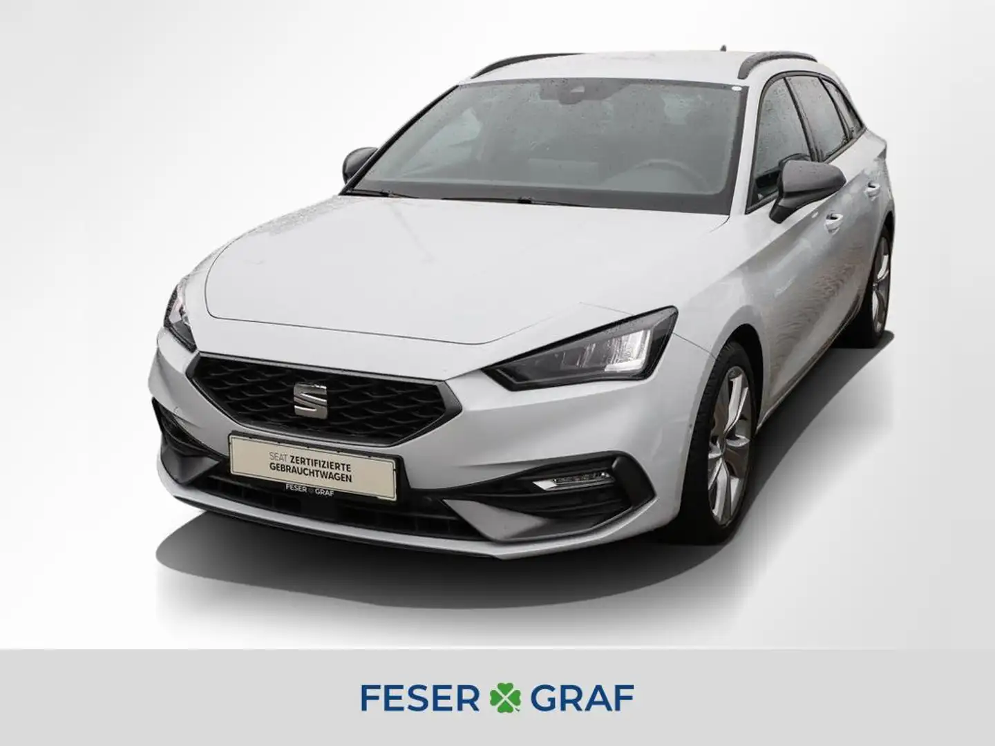 SEAT Leon Sportstourer 2.0 TDI FR DSG AHK Navi RüKa Weiß - 1