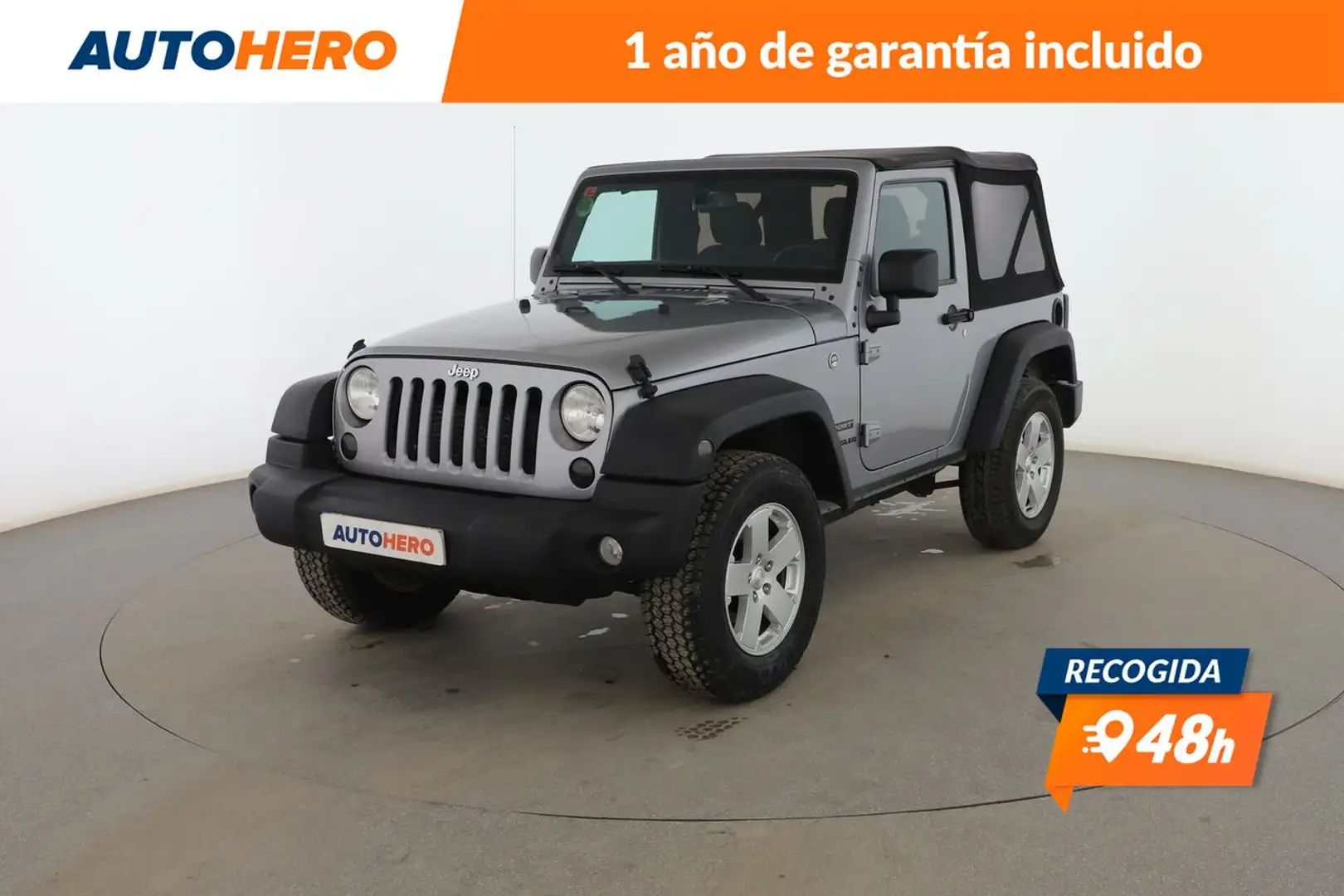 Jeep Wrangler 2.8 CRD Sport Gris - 1