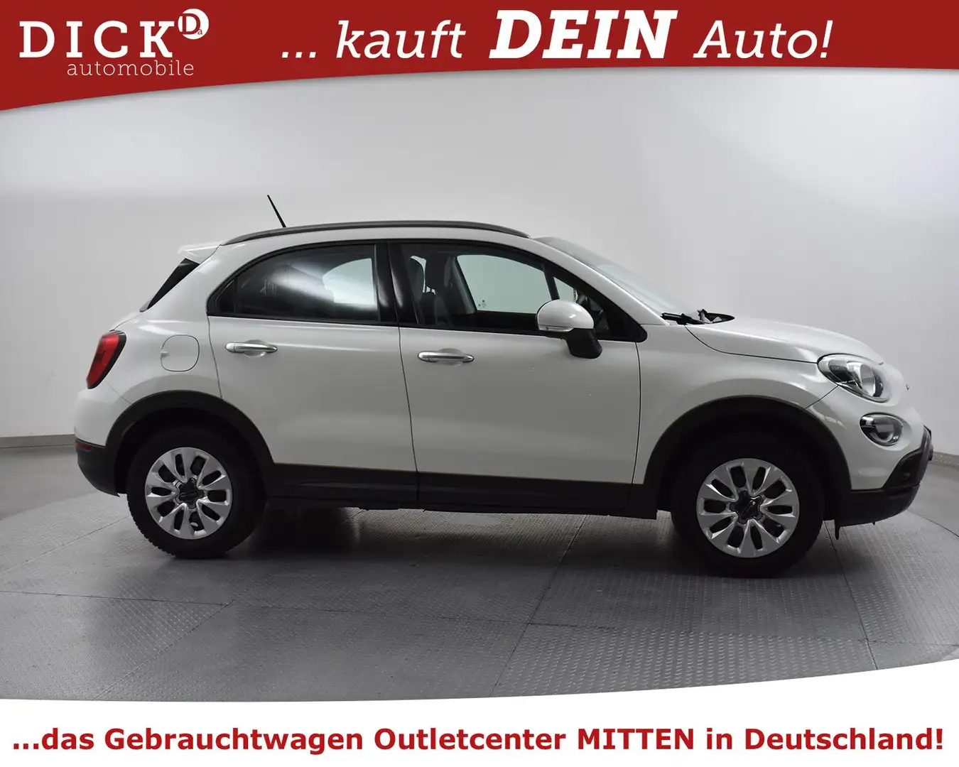 Fiat 500X 1.3 Cross Aut. LEDER+PDC+MFL+TEMP+APPLE+DAB Weiß - 2
