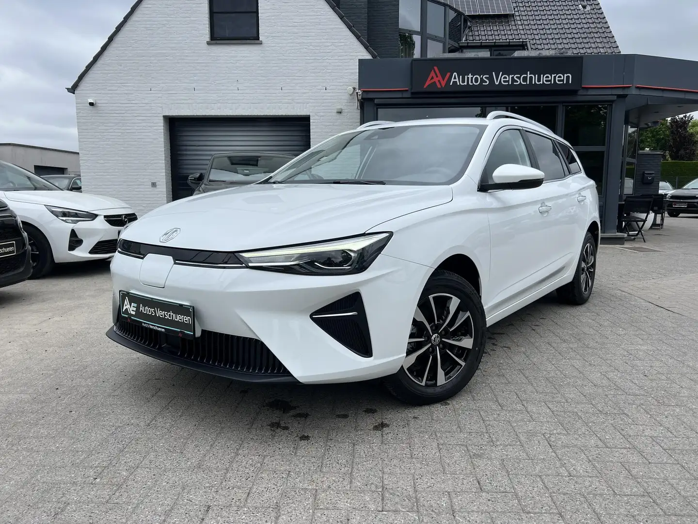 MG MG5 Comfort 61 kWh Long Range ** Camera | Zetelverw... Blanc - 2
