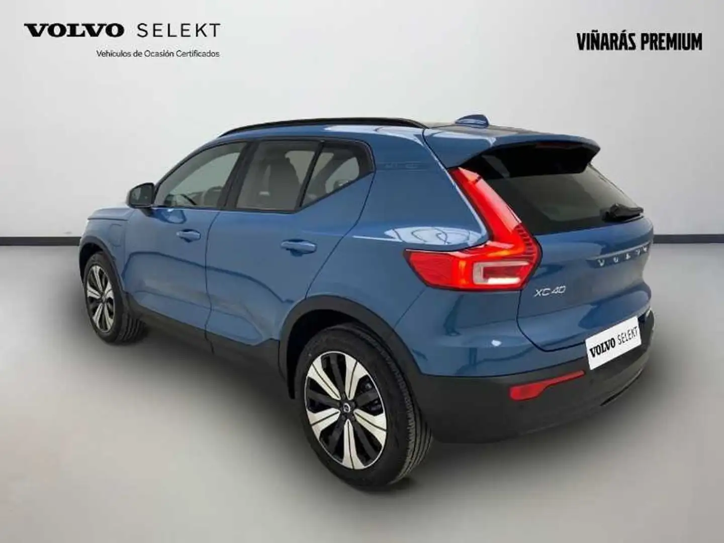 Volvo XC40 Recharge Plus, T4 plug-in hybrid,Eléctrico/Gasoli Azul - 2