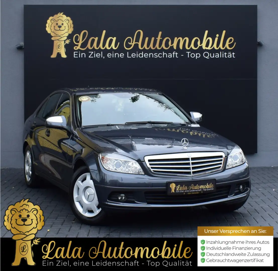 Mercedes-Benz C 200 CDI TEMPOMAT KLIMA RADIO SCHECKHEFT 1.HAND Gris - 1
