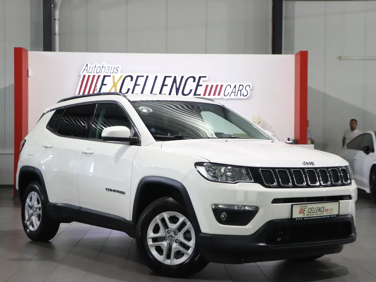 Jeep Compass 1.4 Multiair LONGITUDE WHITE / SPURHALTE Weiß - 1