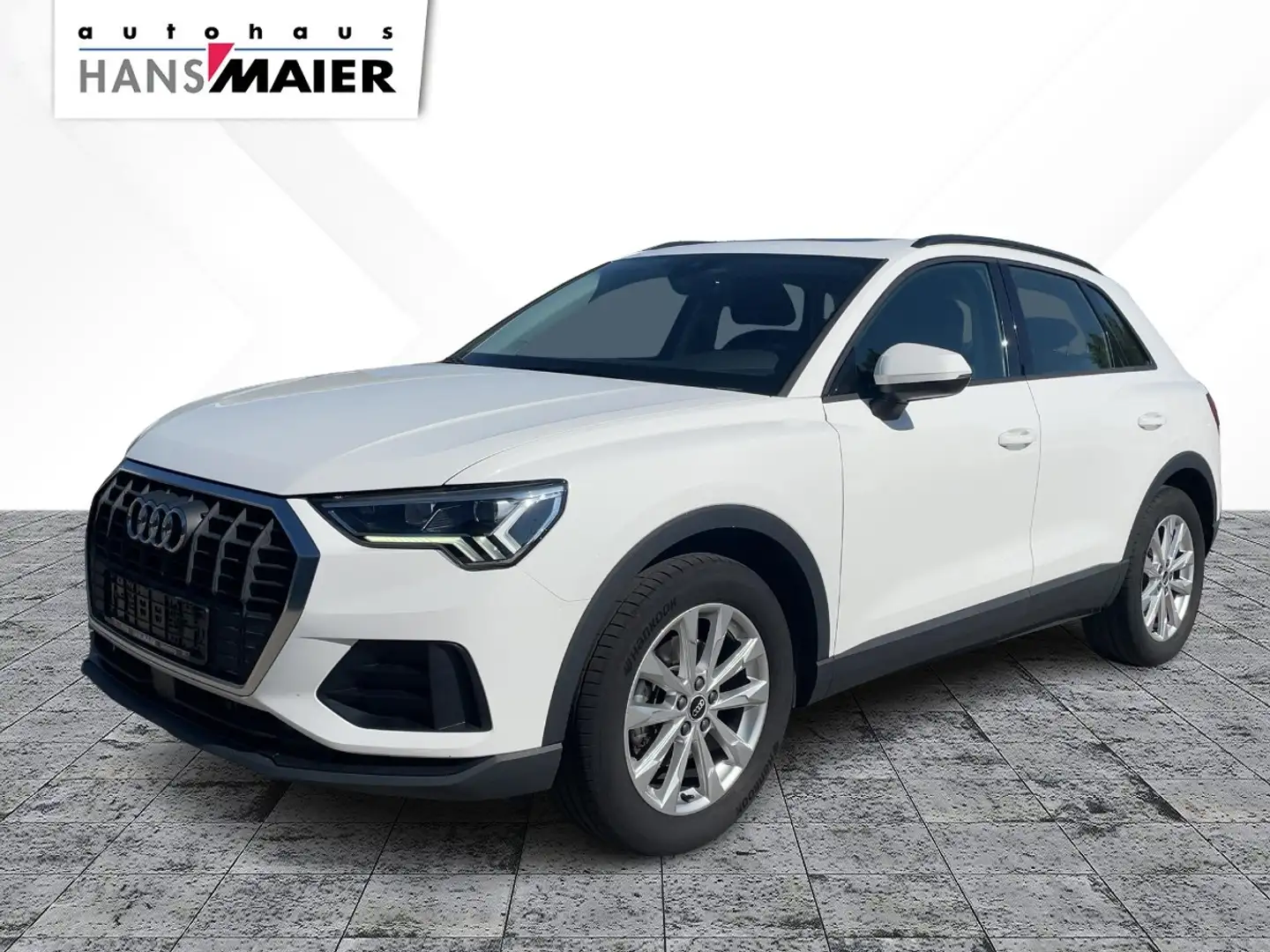 Audi Q3 TFSI basis 6-Gang Navi AHK Pano LED LM 18 PDC Weiß - 2