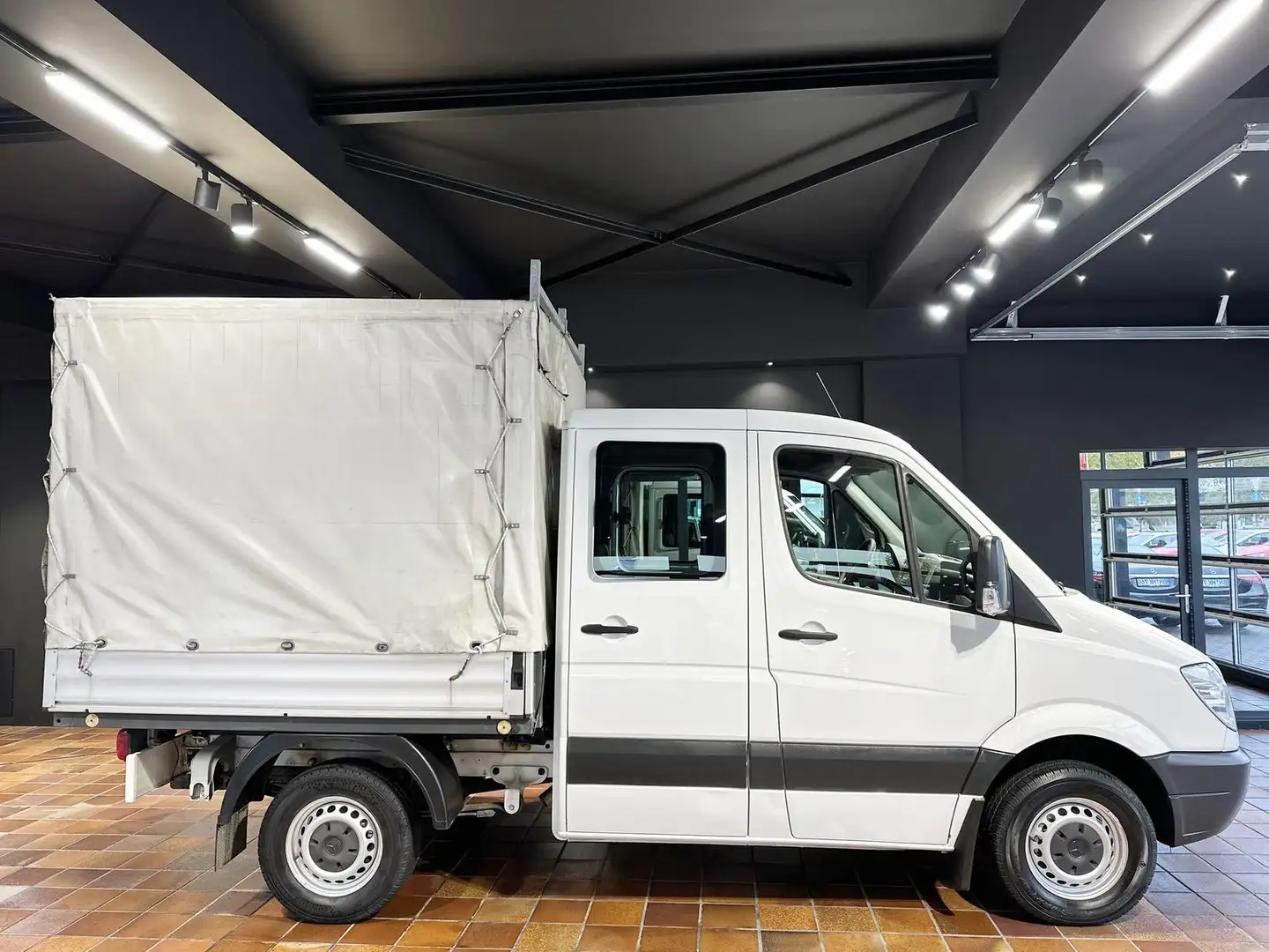 Mercedes-Benz SPRINTER 313 CDI DOKA 3250 KURZ L1 STANDHEIZ AHK 1 Blanc - 1