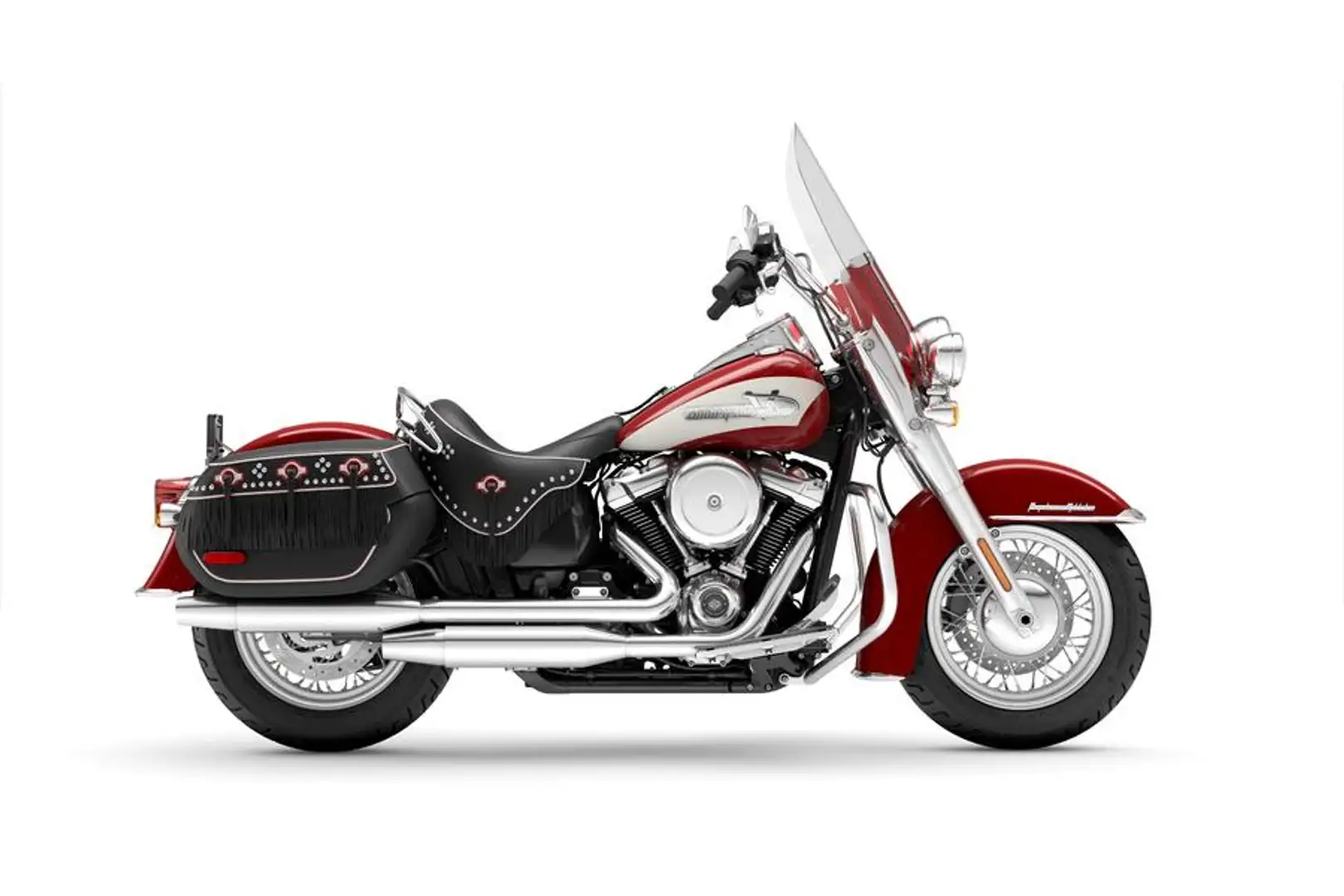 Harley-Davidson Hydra Glide FLI SOFTAIL REVIVAL Blanc - 1