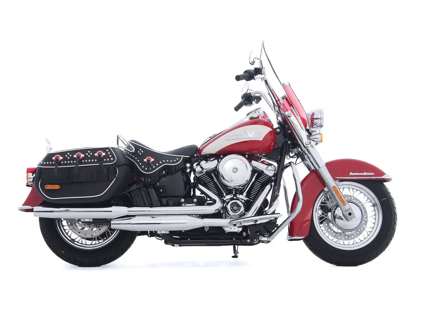 Harley-Davidson Hydra Glide FLI SOFTAIL REVIVAL Blanc - 2