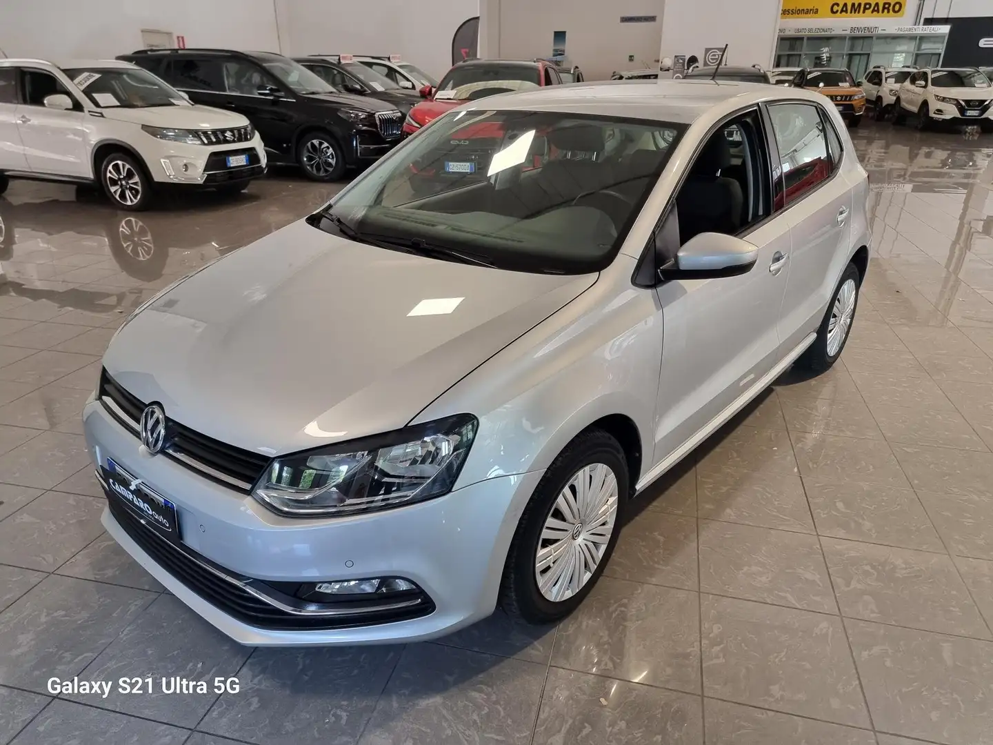 Volkswagen Polo 5p 1.4 tdi Comfortline  KM 43000 OK NEOPATENTATI Argento - 1