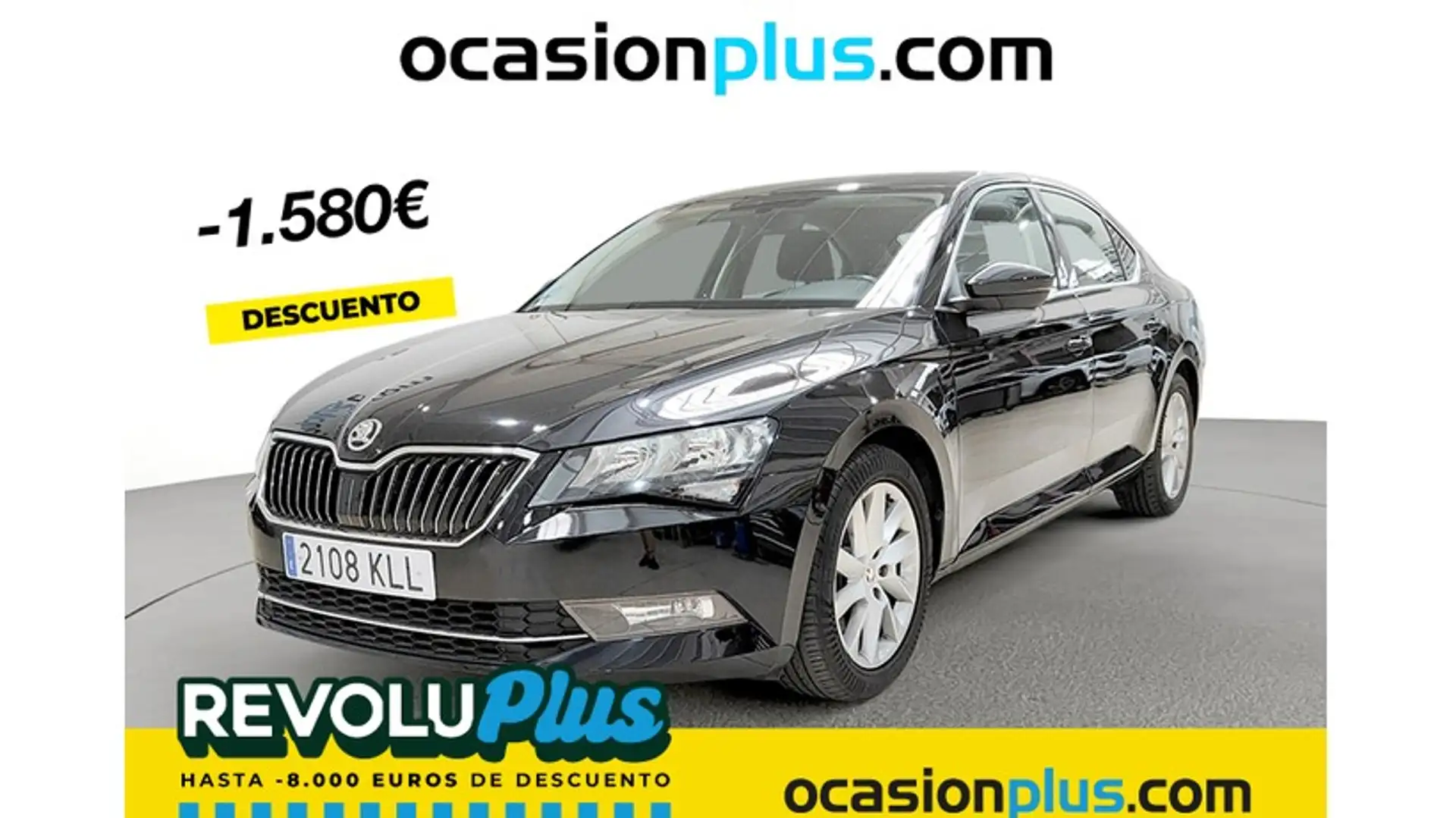 Skoda Superb 2.0TDI AdBlue Ambition DSG7 110kW Zwart - 1