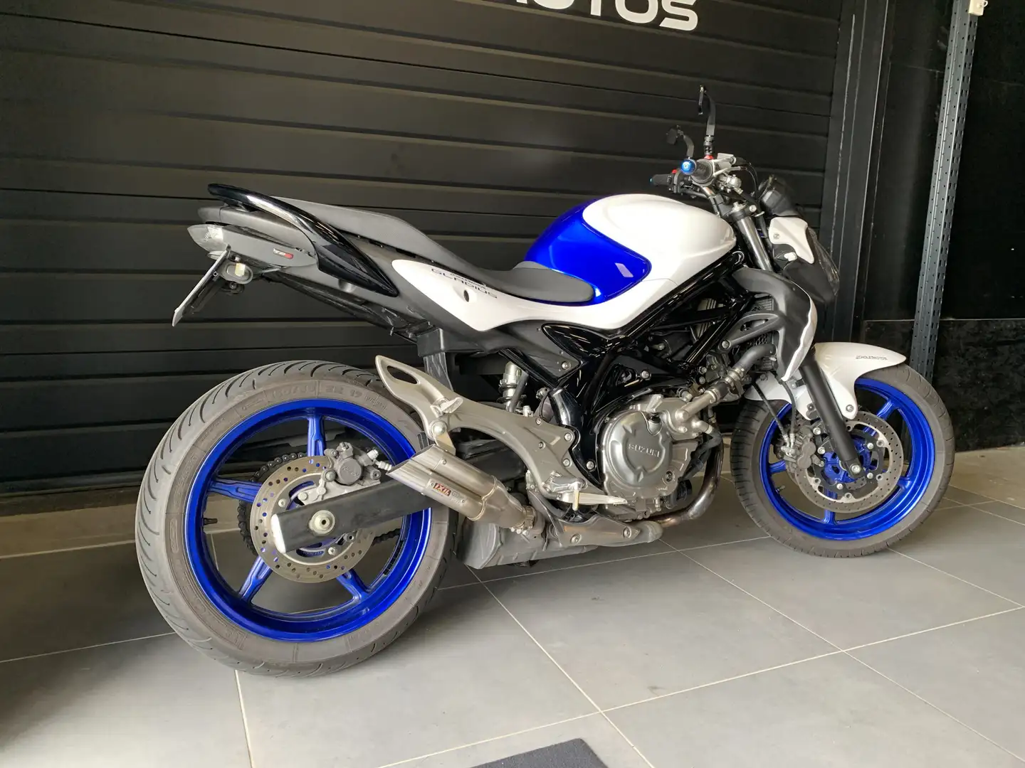 Suzuki Gladius 650 Blau - 2