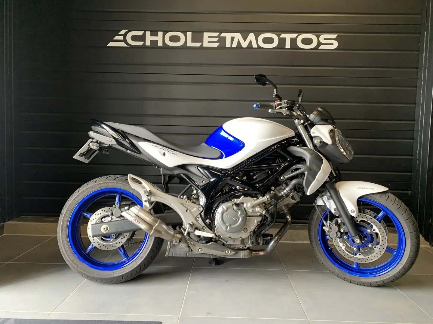 Suzuki Gladius 650 Blau - 1
