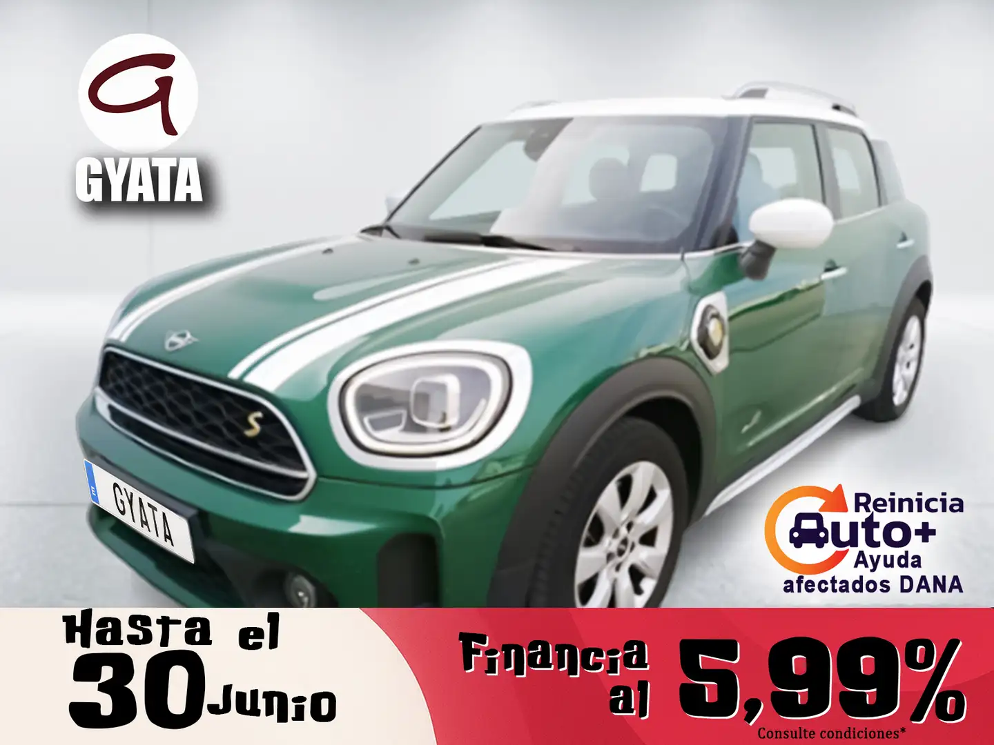 MINI Cooper Countryman SE ALL4 AUT. Verde - 1