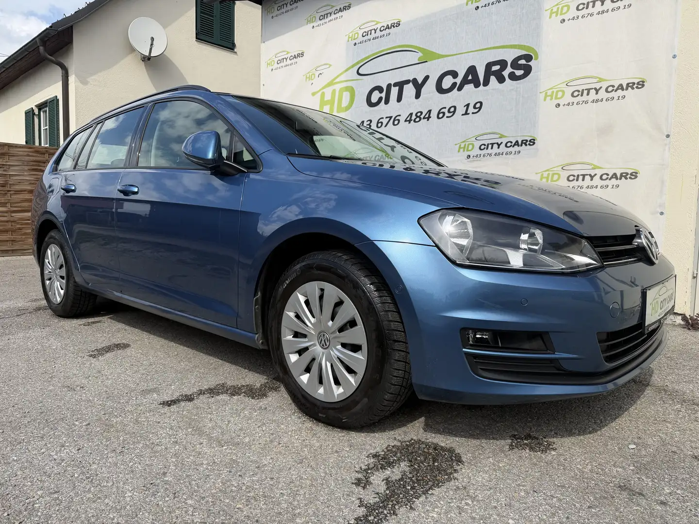 Volkswagen Golf Variant Golf. Comfortline BMT 1,6 TDI ERSTBESITZ!!! Blau - 1