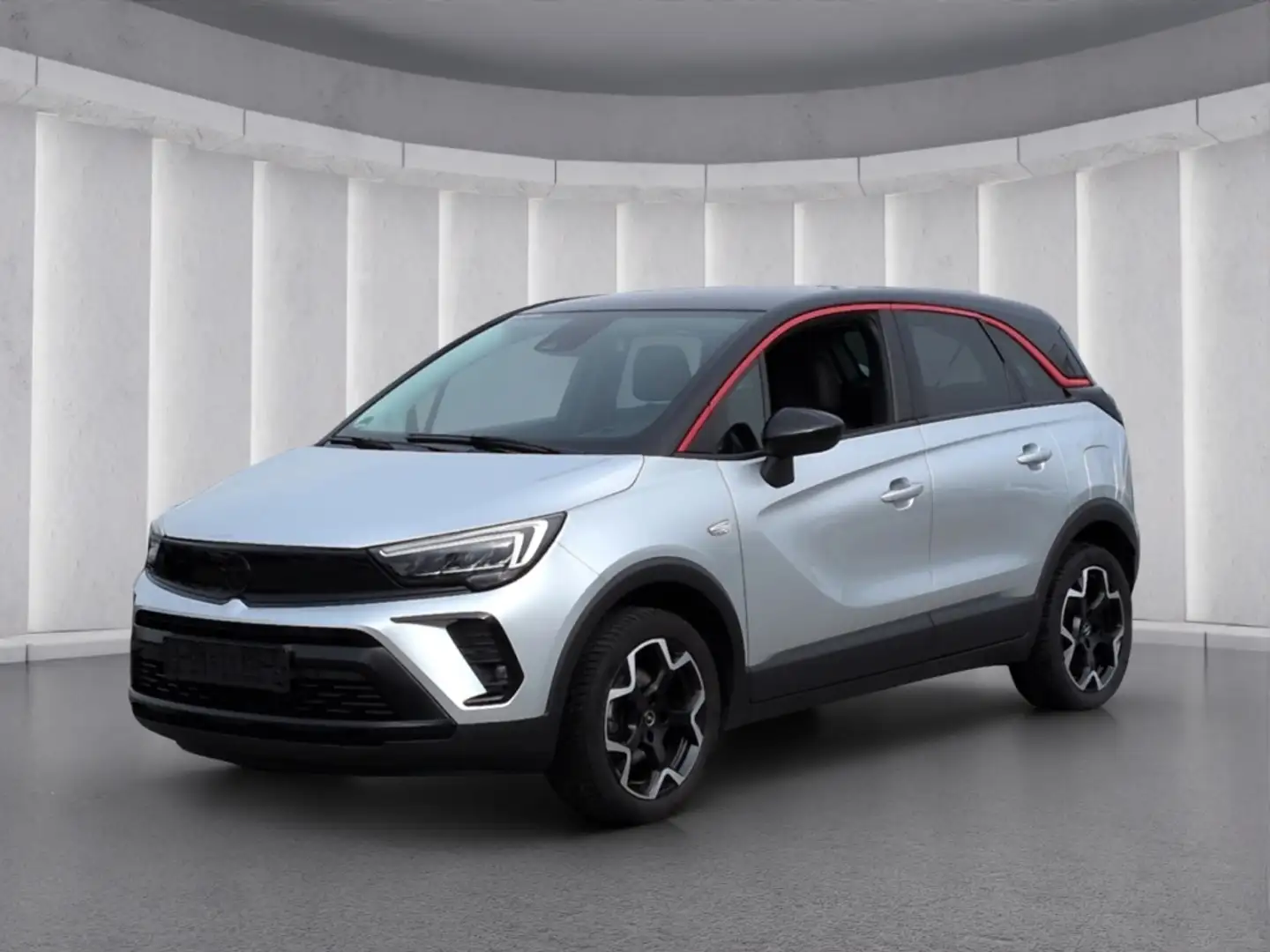 Opel Crossland GS-LINE 1.2Turbo*Autom LED R-Kam Navi Silber - 2