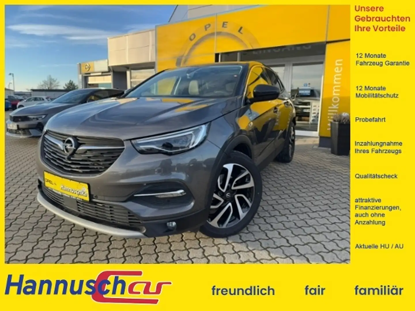Opel Grandland Ultimate Gris - 1