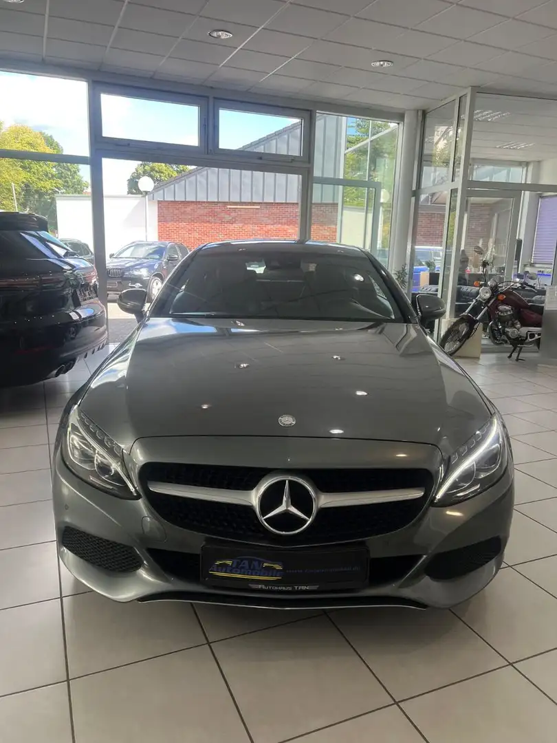 Mercedes-Benz C 250 d Coupe *LED*LEDER* Burmester * Gris - 2
