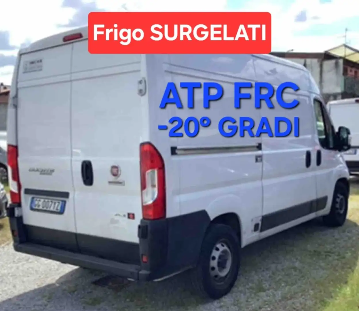 Fiat Ducato MAXI 2.3mjt 140cv L2H2 FRIGO FRC -20 GRADI Bianco - 2