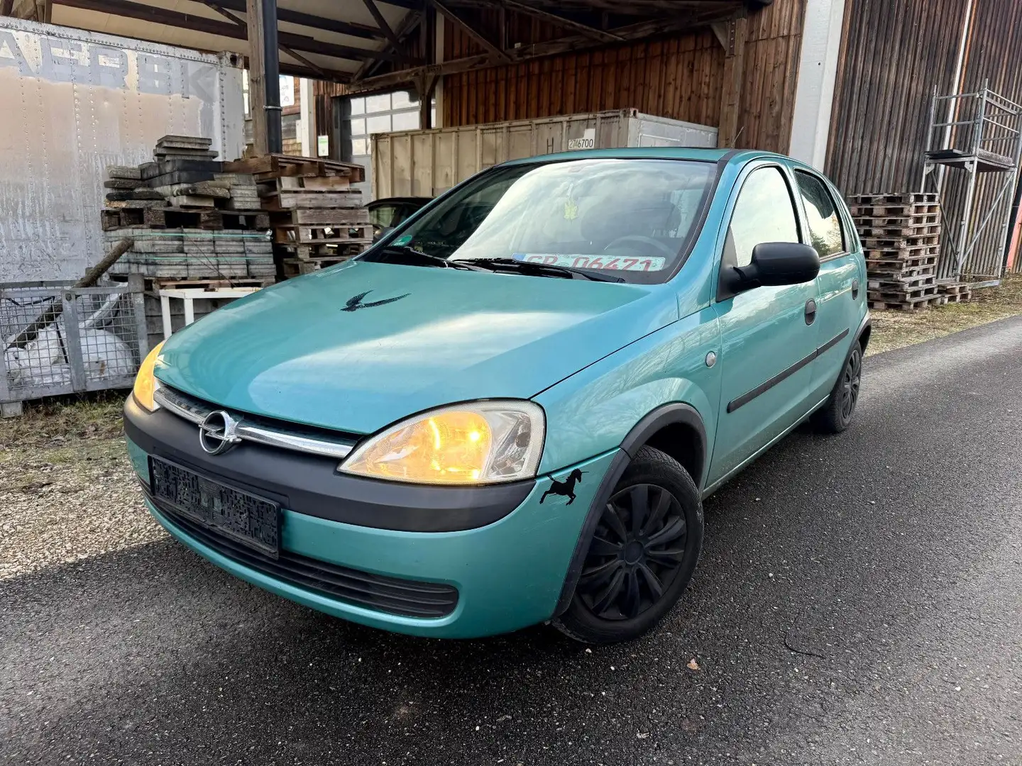 Opel Corsa 1.2 16V Fresh Grün - 1