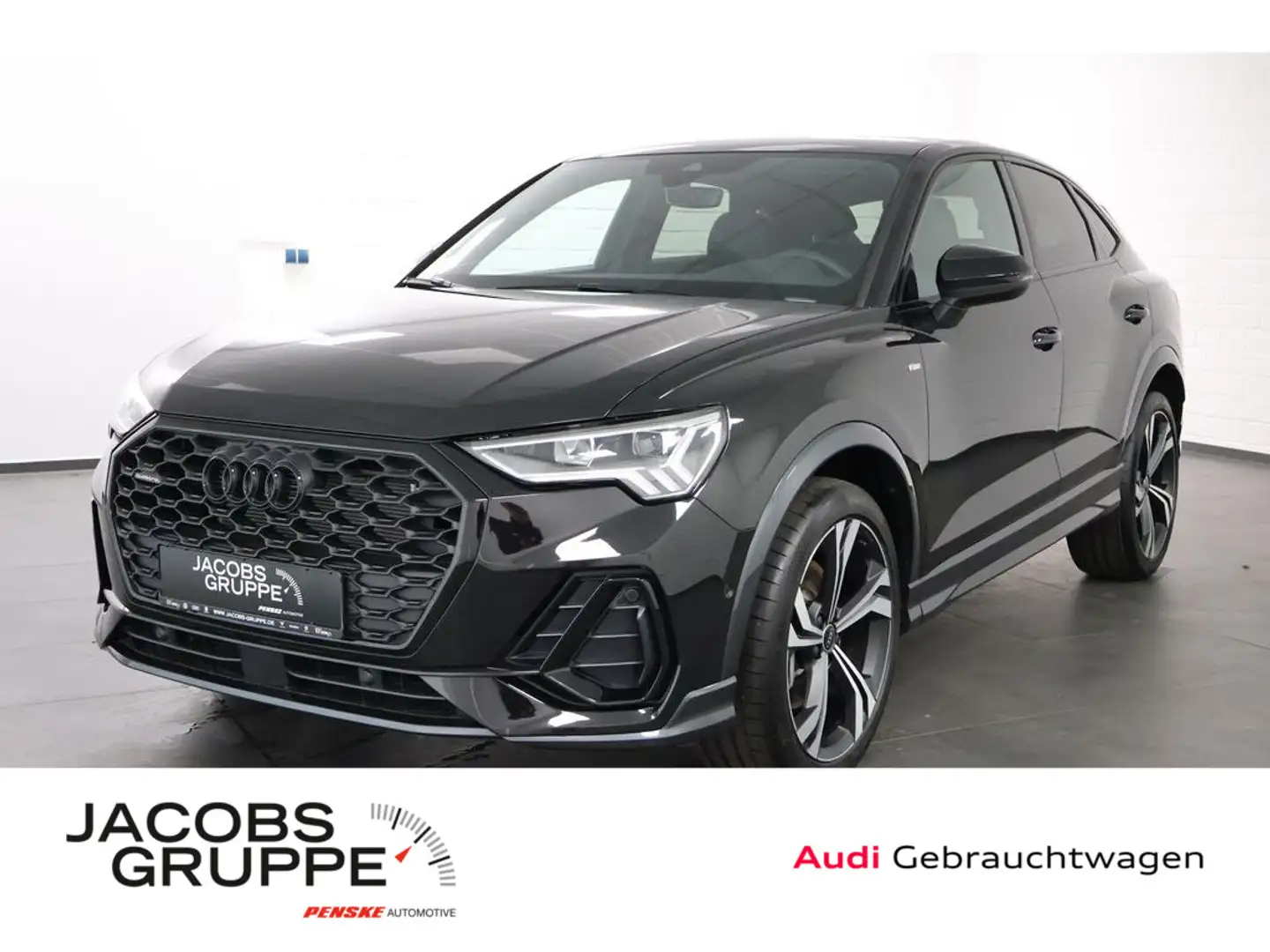 Audi Q3 Sportback 40 TDI quattro S-line Matrix,GRA Schwarz - 1