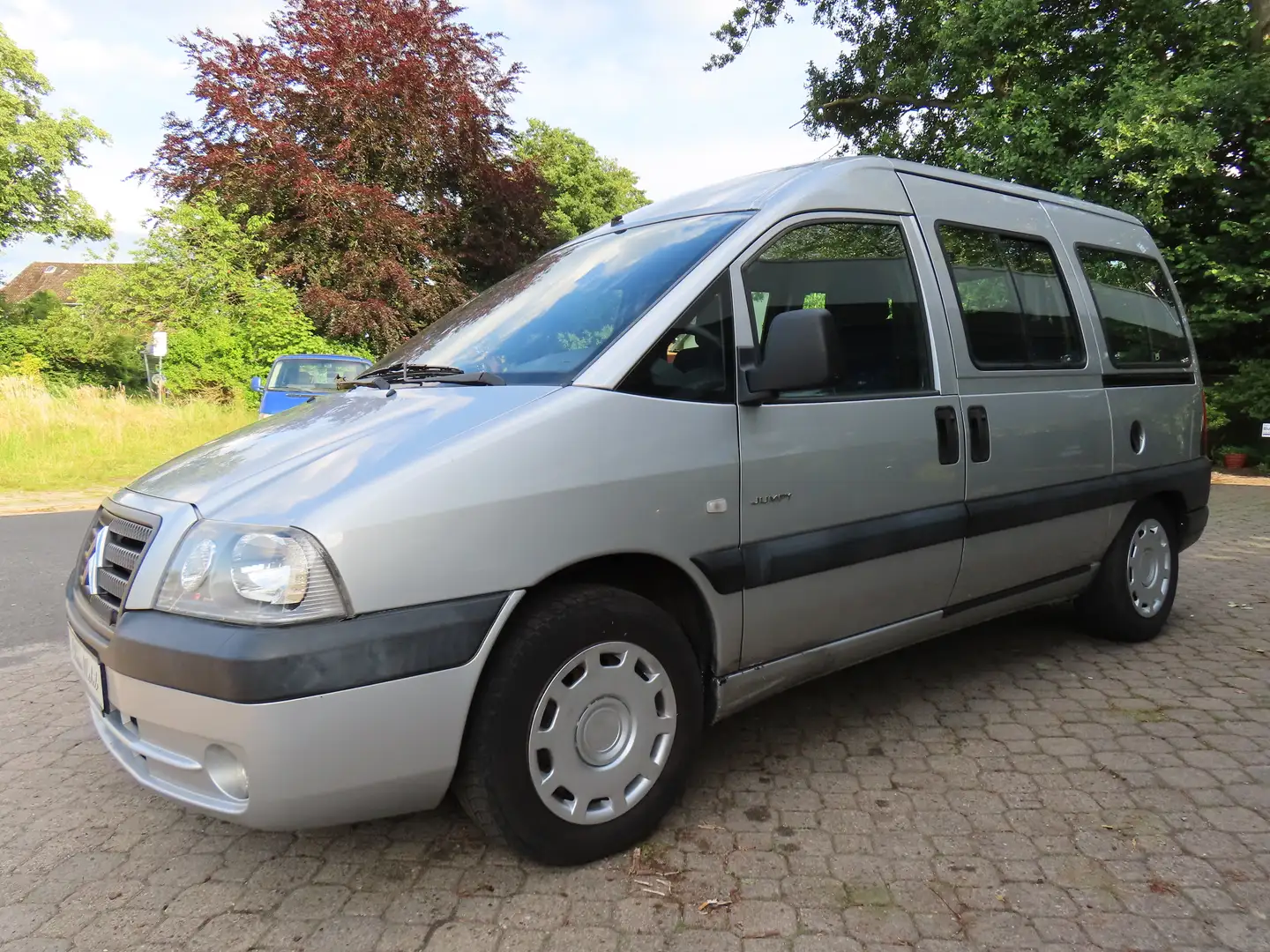 Citroen Jumpy 2.0 Club*Automatik*HU neu*Klima*Scheckheft*8 Sitze Silber - 2