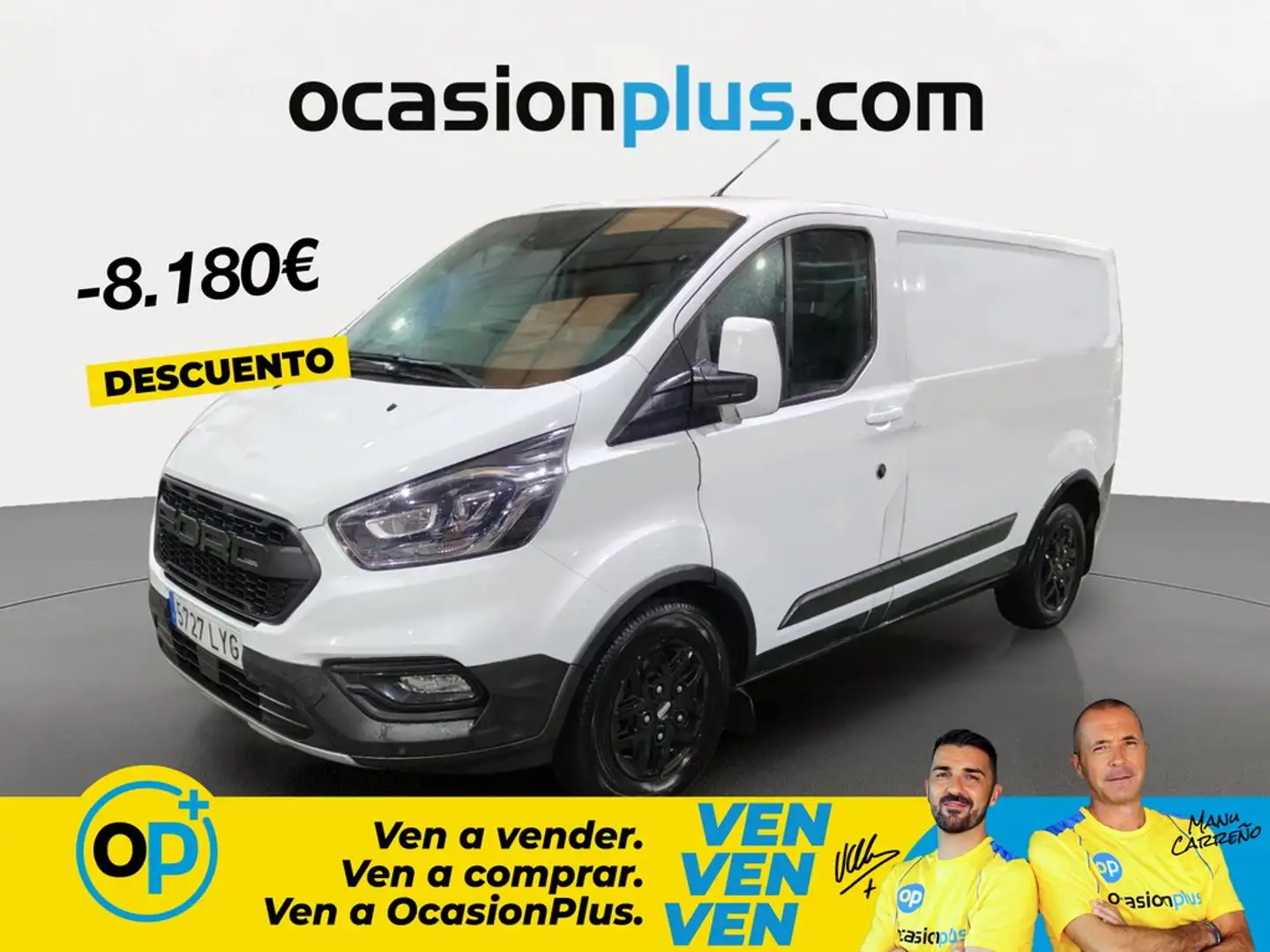 Ford Transit Custom FT 300 L1 Van Trail EcoBlue Hybrid Blanco - 1