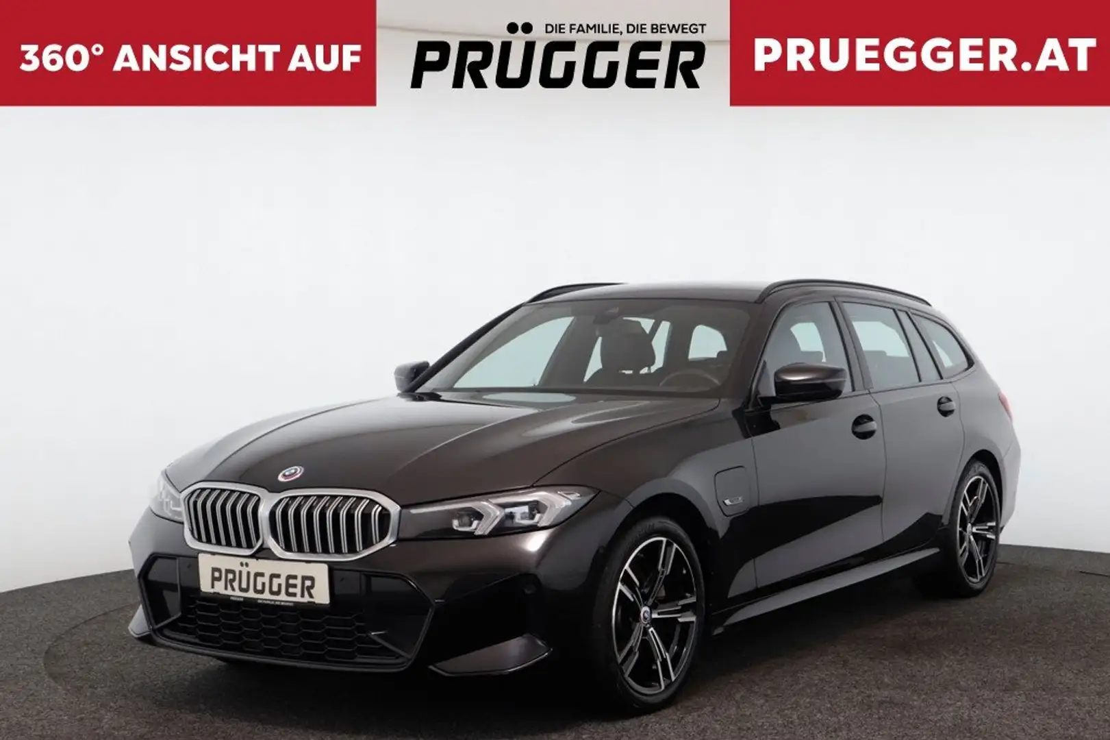BMW 330 e PHEV xDrive Touring Autom M-SPORT NAVI LED 18 ZOLL Schwarz - 1