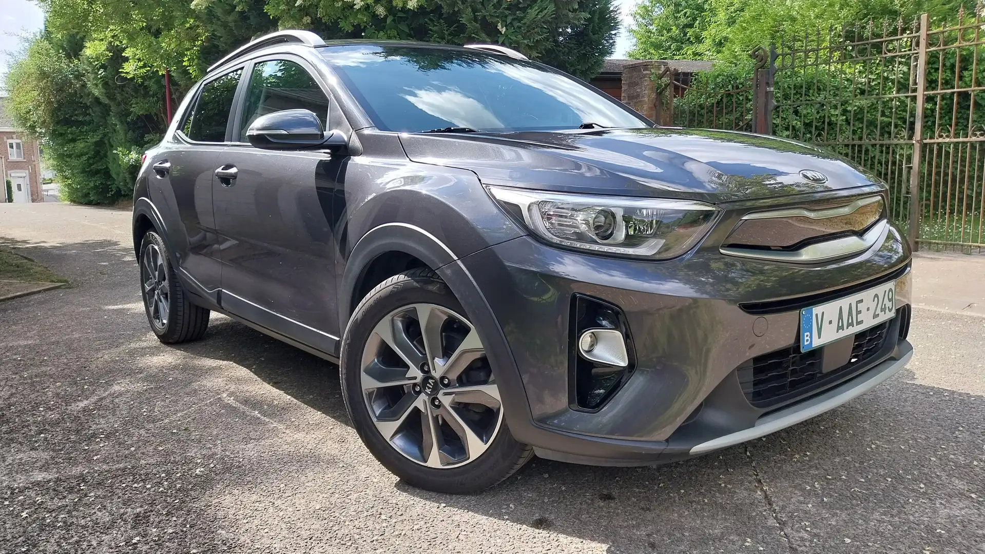 Kia Stonic 1.0 T / 120cv/ Full Options/ Carnet KIA/ impec. Argent - 2