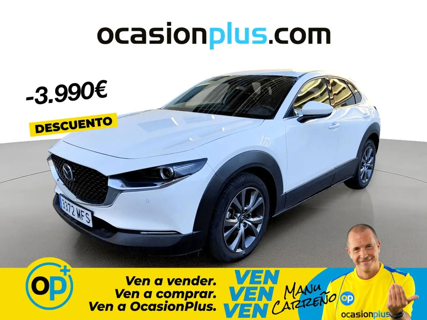 Mazda CX-30 2.0 Skyactiv-X Zenith 2WD Aut 137kW Blanco - 1