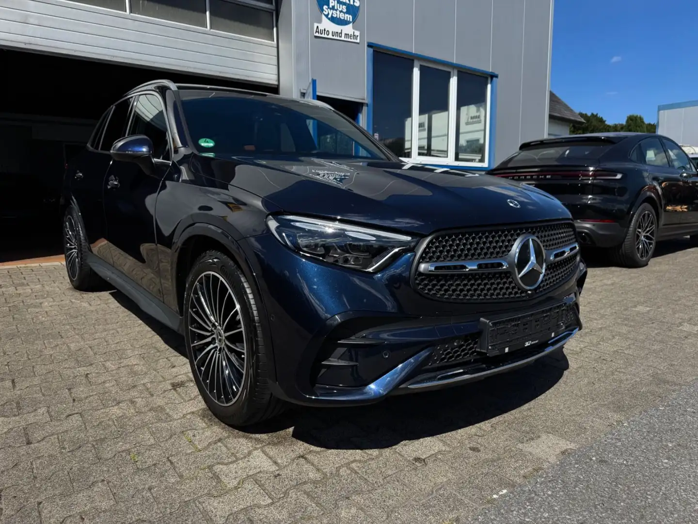 Mercedes-Benz GLC 220 d 4Matic*AMG-STYLING*BURMEISTER*20ZOLL* Bleu - 2