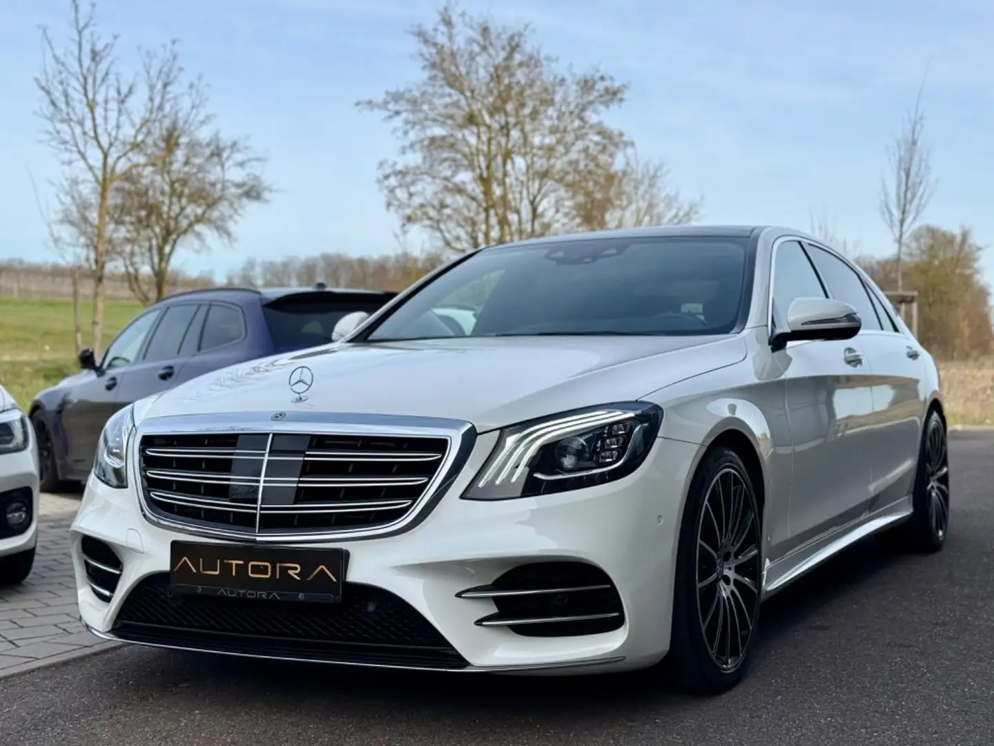 Mercedes-Benz S 350 d 4Matic L AMG|ENTERTAINMANT|PANO|DESIGNO| Weiß - 2