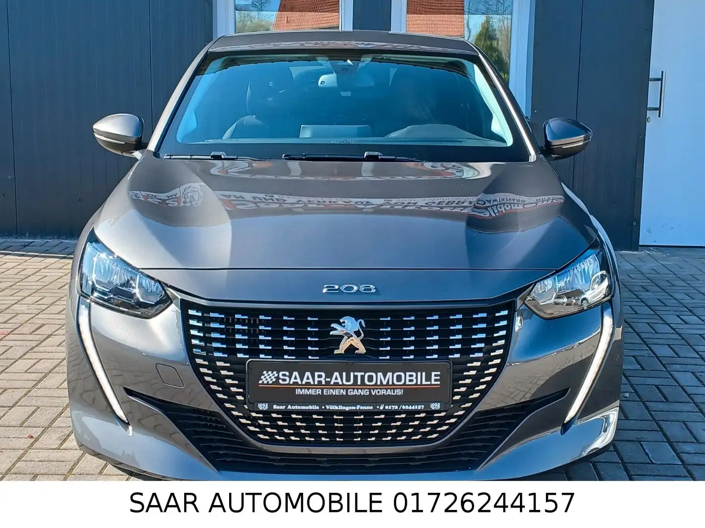 Peugeot 208 Allure/NAVI/LED/LEDER/EURO6 Grau - 1