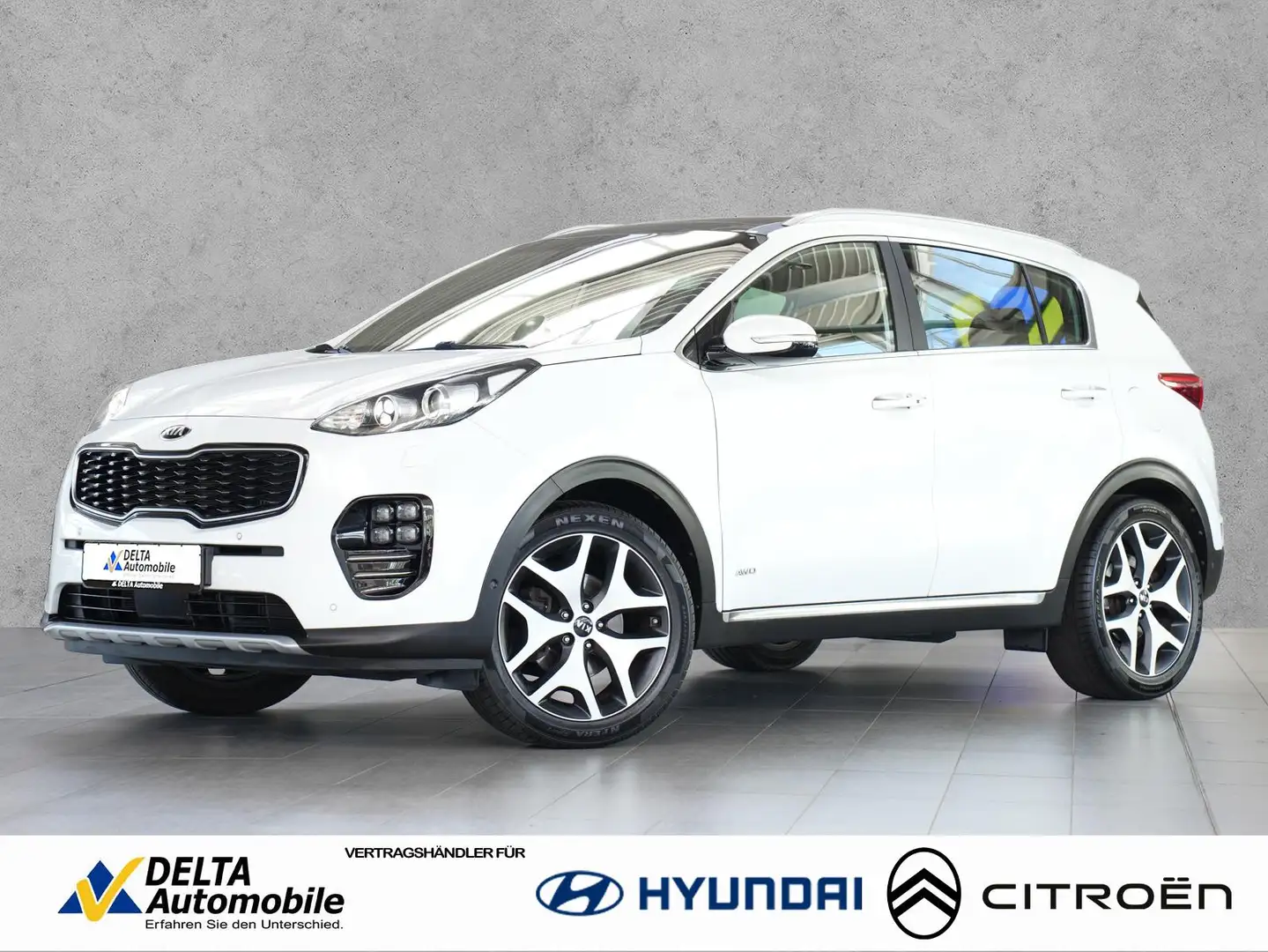 Kia Sportage Kia Sportage 1,6 T-GDI GT Line DCT Pano LED PDC Biały - 1