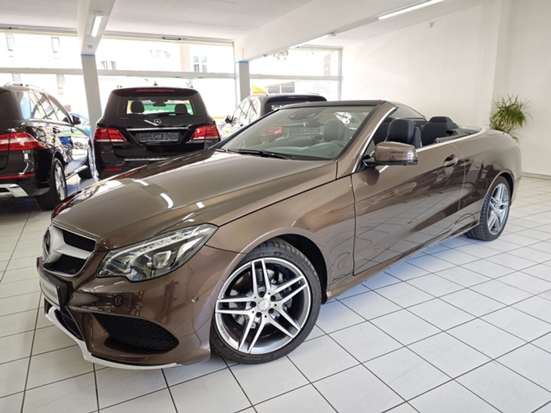 Mercedes-Benz E 350 d Cabrio AMG MB SCHECK DISTR 1 HAND MEMORY — photo 13