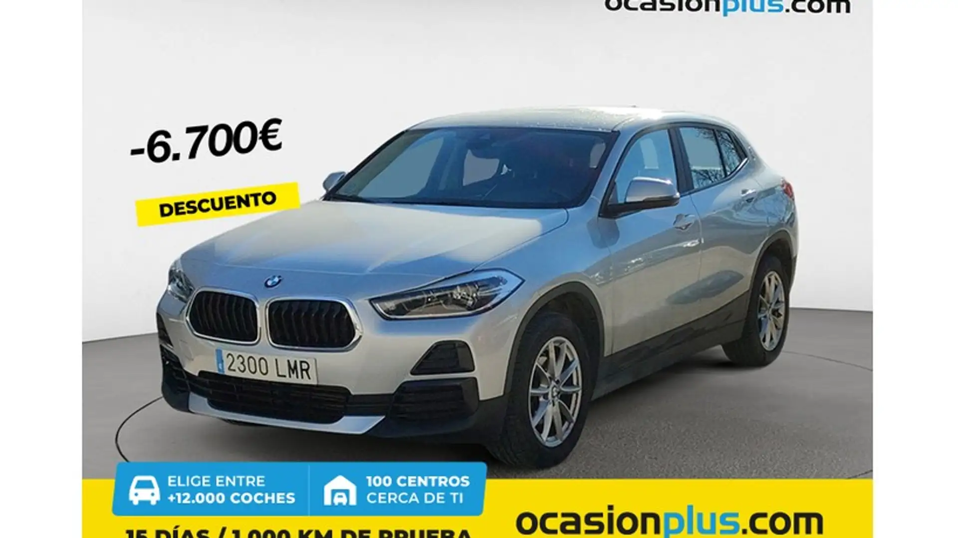 BMW X2 sDrive 16dA Plateado - 1